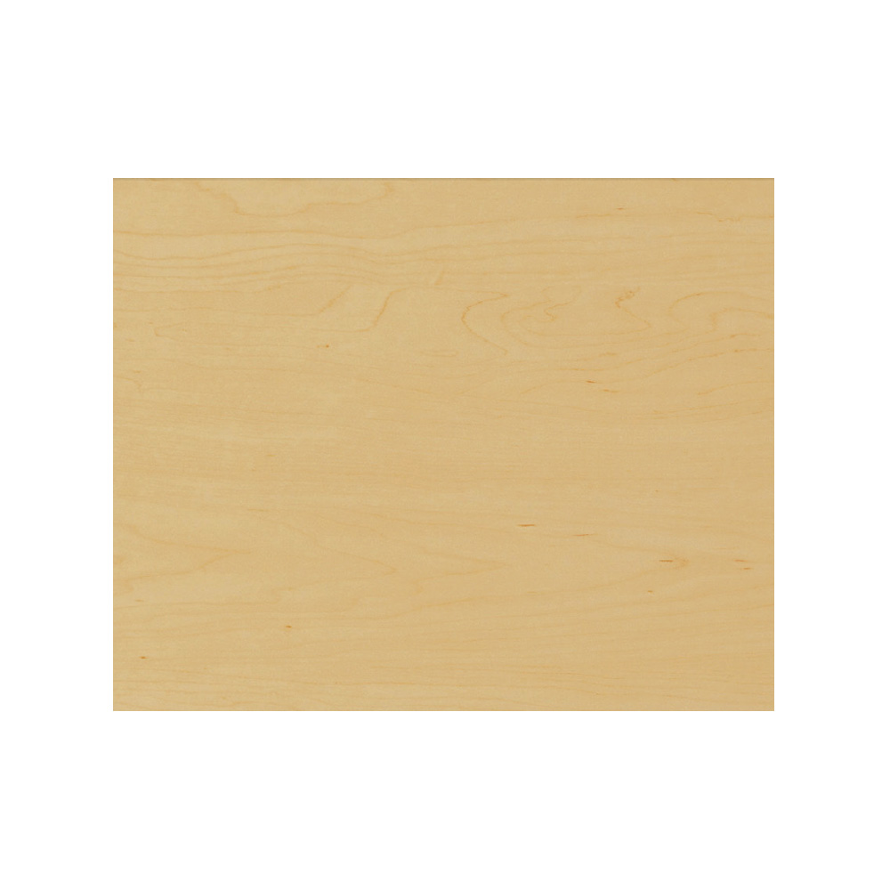 Wood reception desk CUB B2013 R003 FOI natural maple