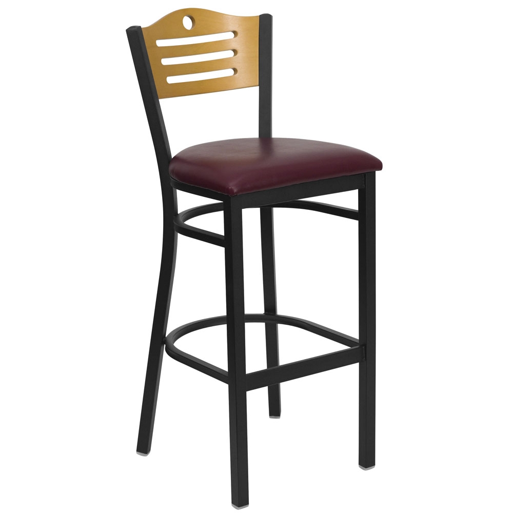 Cafe chairs CUB XU DG 6H3B SLAT BAR BURV GG FLA