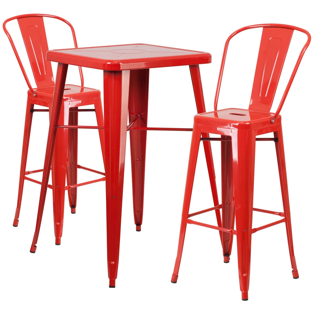 Cafe tables and chairs 24inch pub table and chairs 3 piece