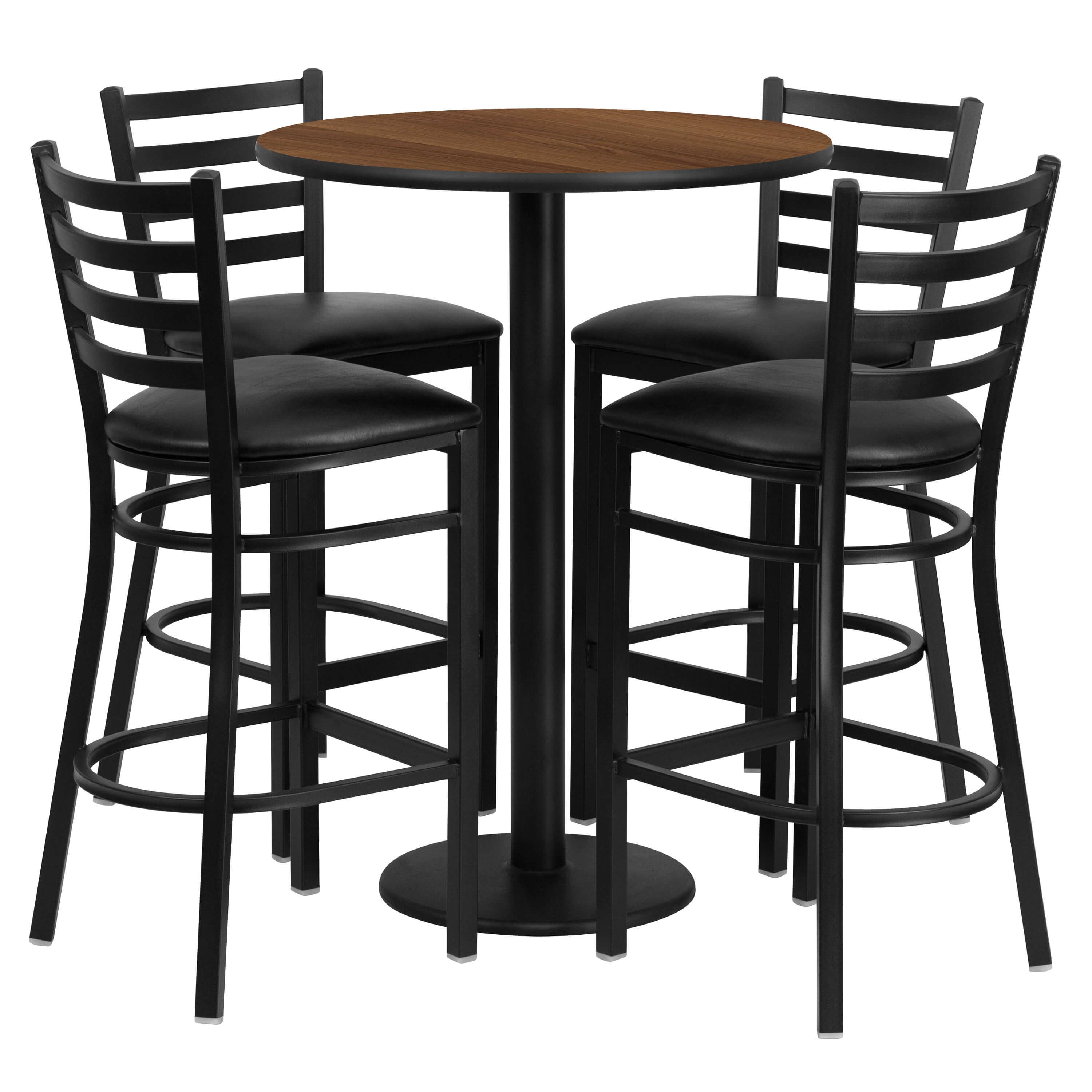 Cafe tables and chairs 30inch round pub table and chairs set