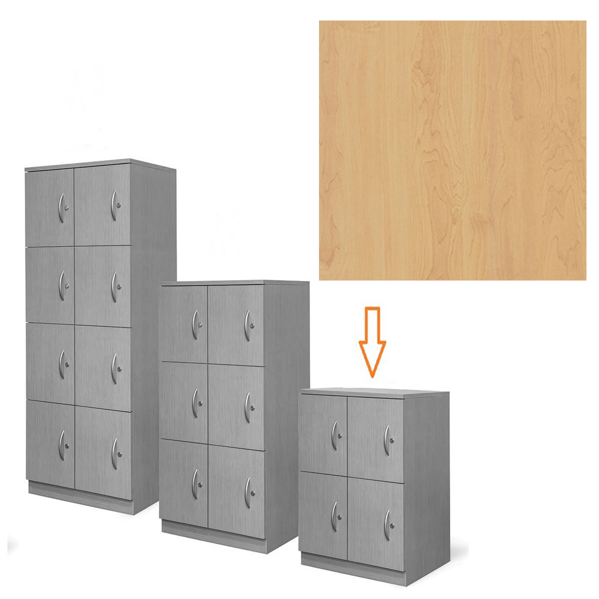 Laminate lockers CUB WLU9HN7 UMS TFL KMKM ORG 1 2