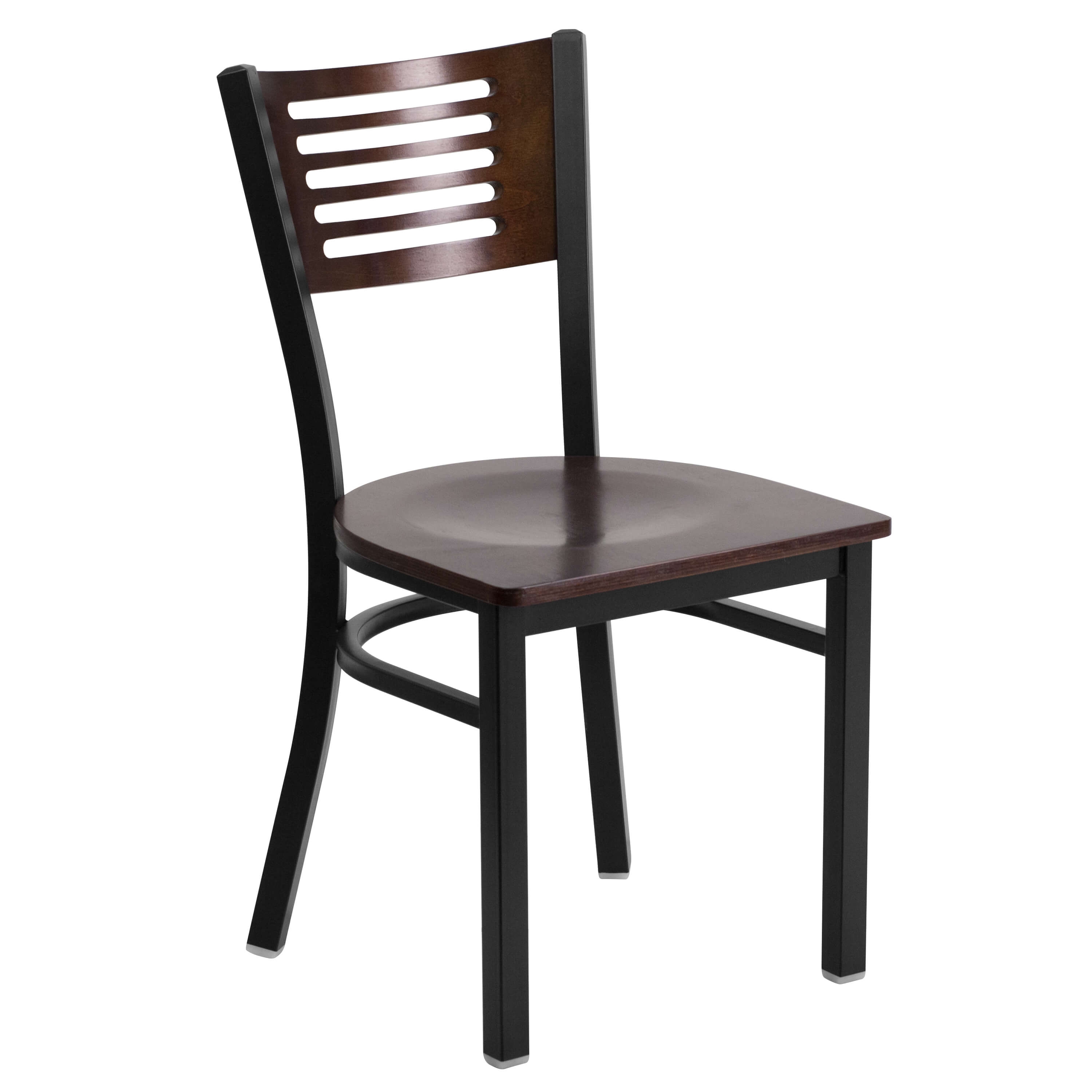 Restaurant chairs CUB XU DG 6G5B WAL MTL GG FLA