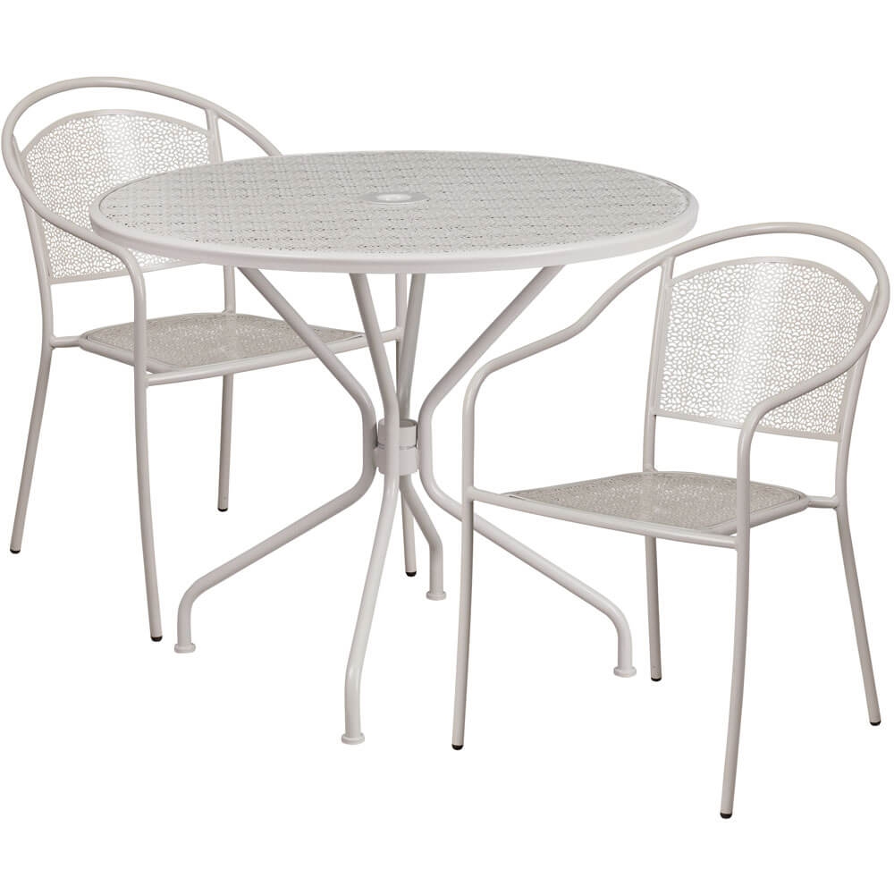 Restaurant tables and chairs 35inch french bistro set with