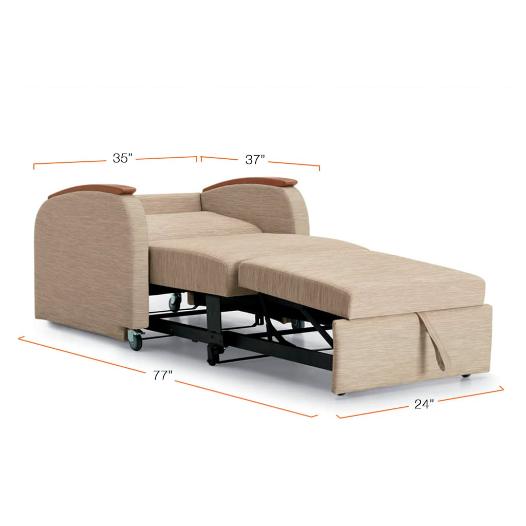 Sleeper chair measures 1