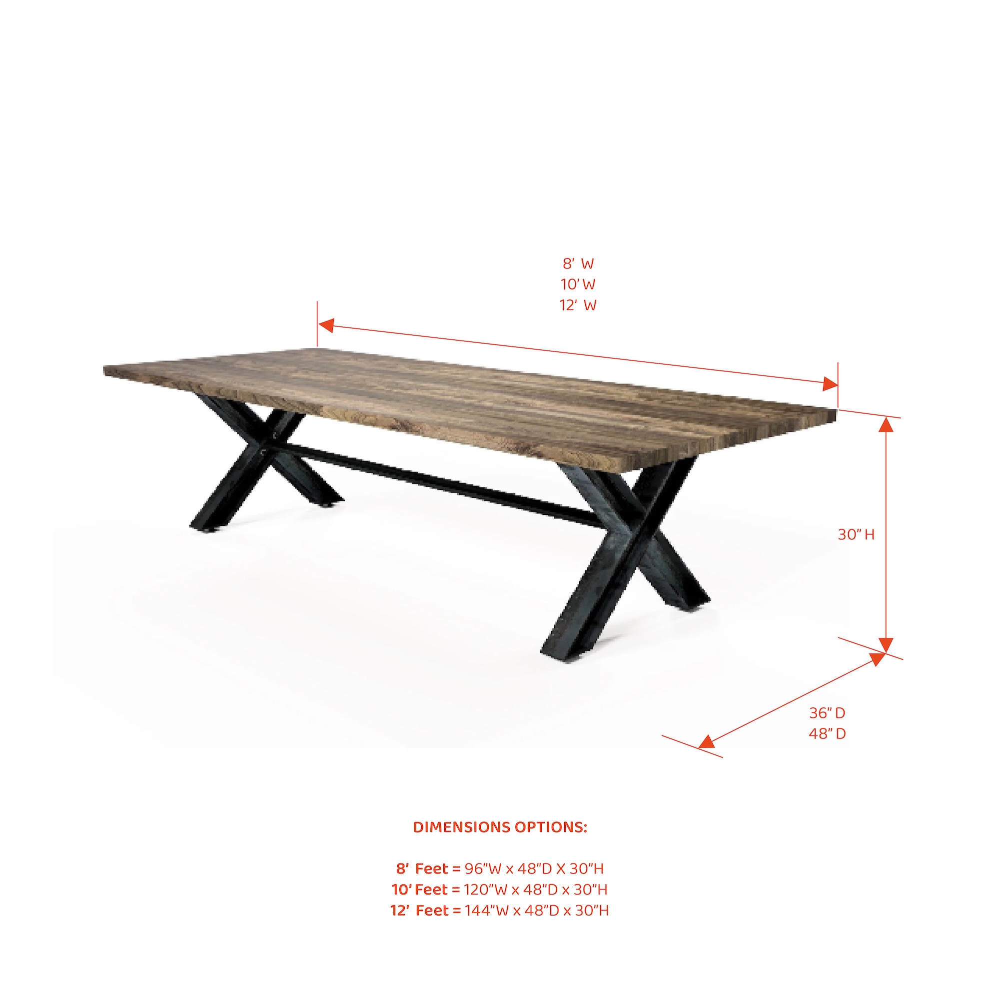 Conference room tables conference room id6 industrial conference table angle measures 1 2 3