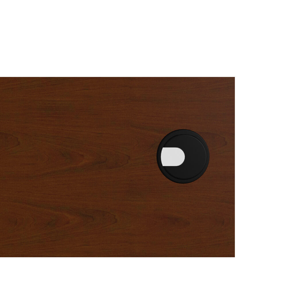 Executive office desks grommet