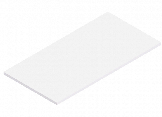 Flip top training table laminate 48x24 white Flip top training table laminate 48x24 white