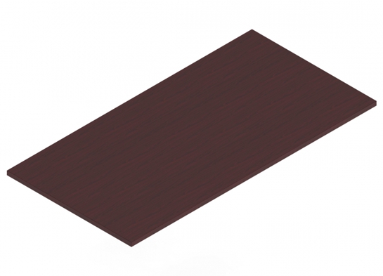 Flip top training table laminate 60x30 american mahogany Flip top training table laminate 60x30 american mahogany