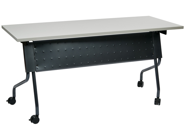 Folding training table 60x18 grey titanium Folding training table 60x18 grey titanium