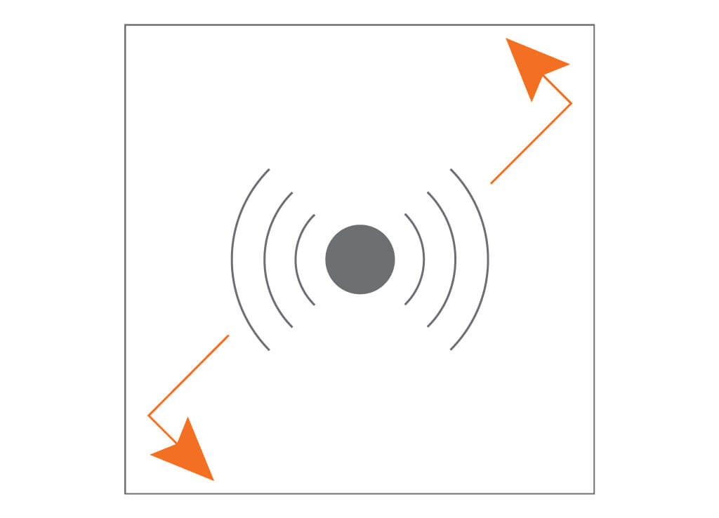 Hush acoustic tile 15x15 small 4