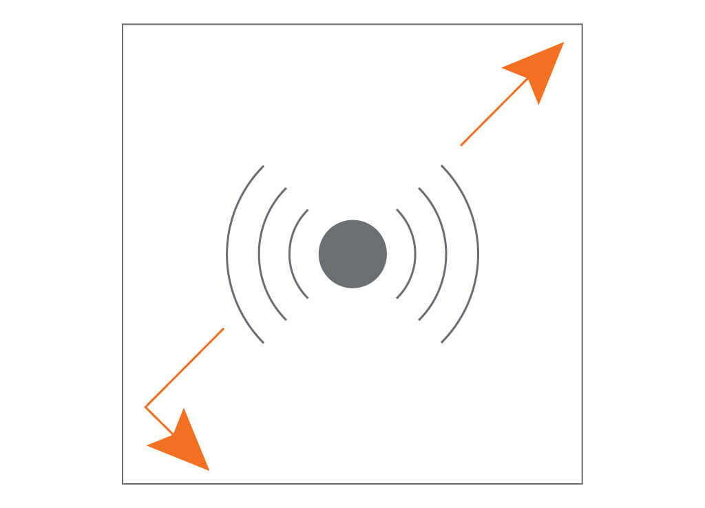 Hush acoustic tile 15x15 small 5