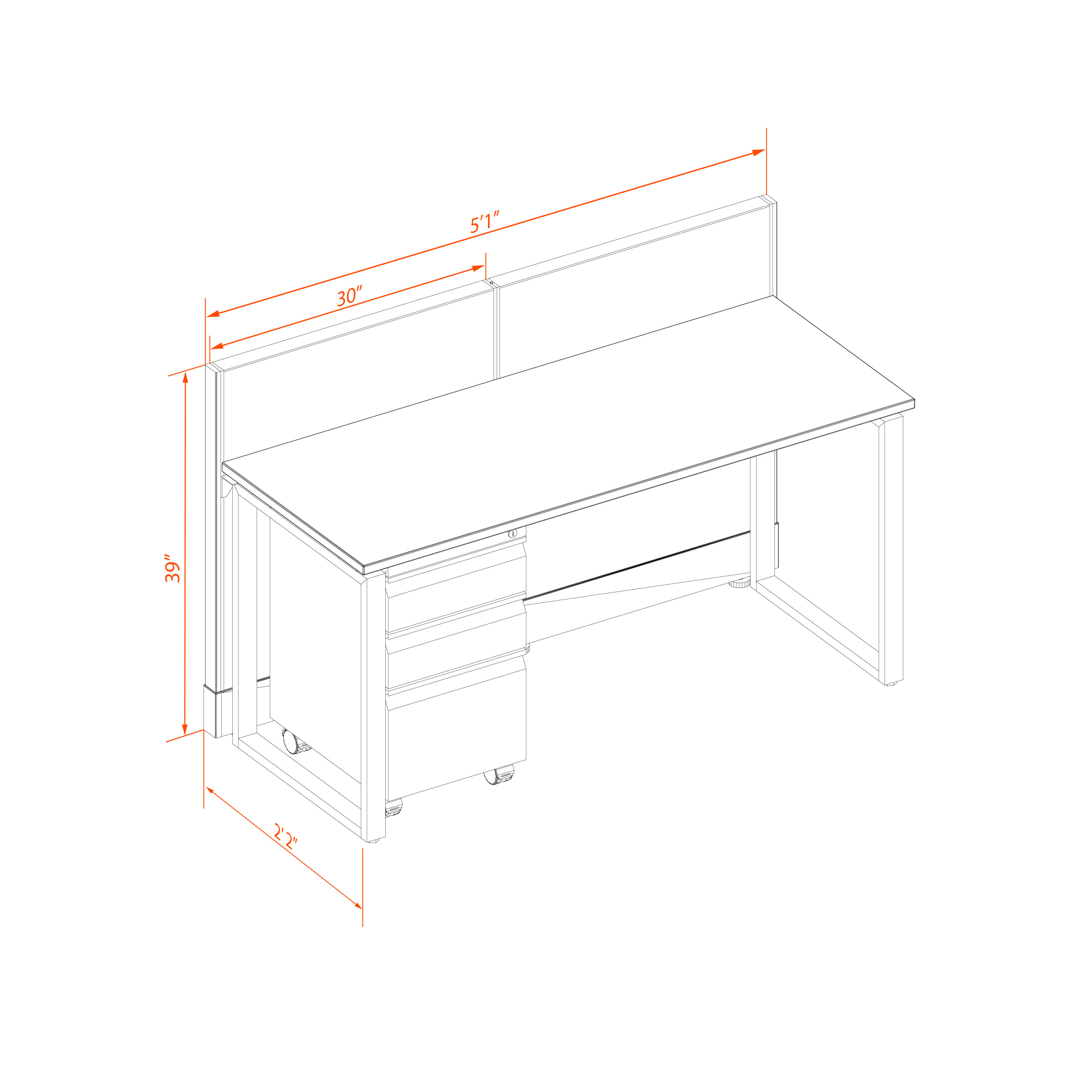 Office benching systems 52s39 1