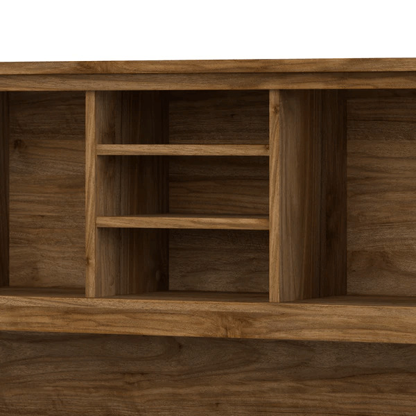 L shaped computer desk with traditional file cabinet 72 w details 1 1