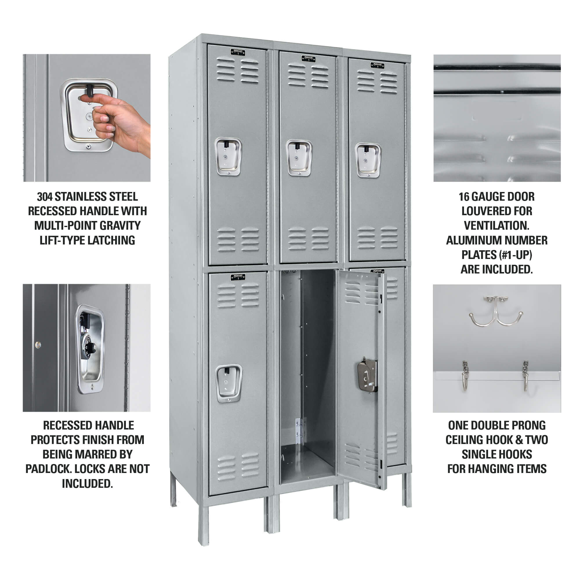 Locker room lockers diagram