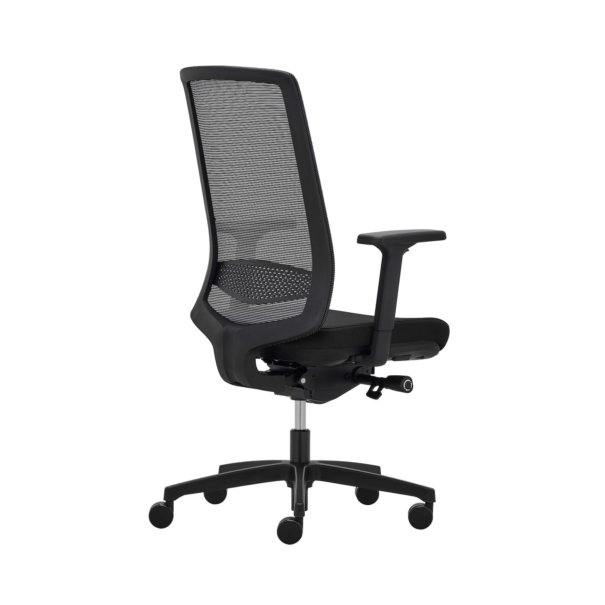 Office furniture chairs office desk chairs office chair with adjustable back support back angle view Office furniture chairs office desk chairs office chair with adjustable back support back angle view