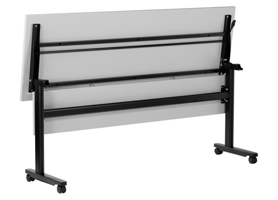 Training table with t leg 6x2 gray black 12 Training table with t leg 6x2 gray black 12