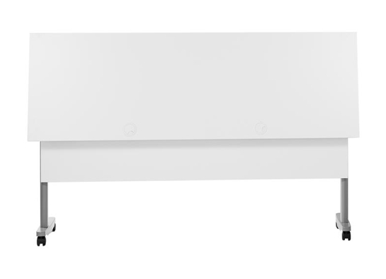Training table with t leg 6x2 white gray 8 Training table with t leg 6x2 white gray 8