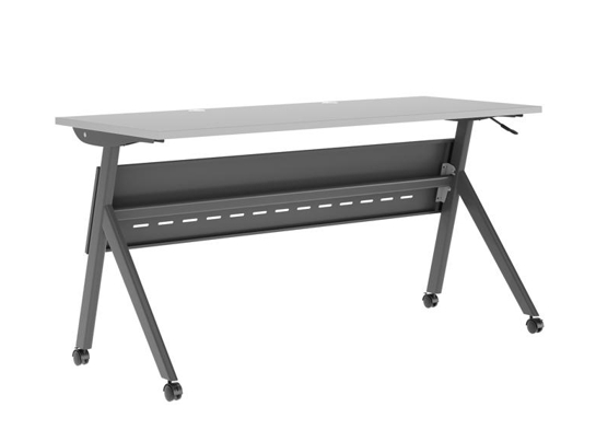 Training table with x leg 5x2 gray 5 Training table with x leg 5x2 gray 5
