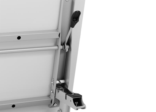 Training table with x leg 6x2 gray gray 13 Training table with x leg 6x2 gray gray 13